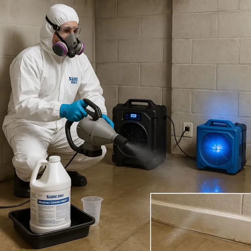 Sanitization and Odor Removal process in Shandon, CA