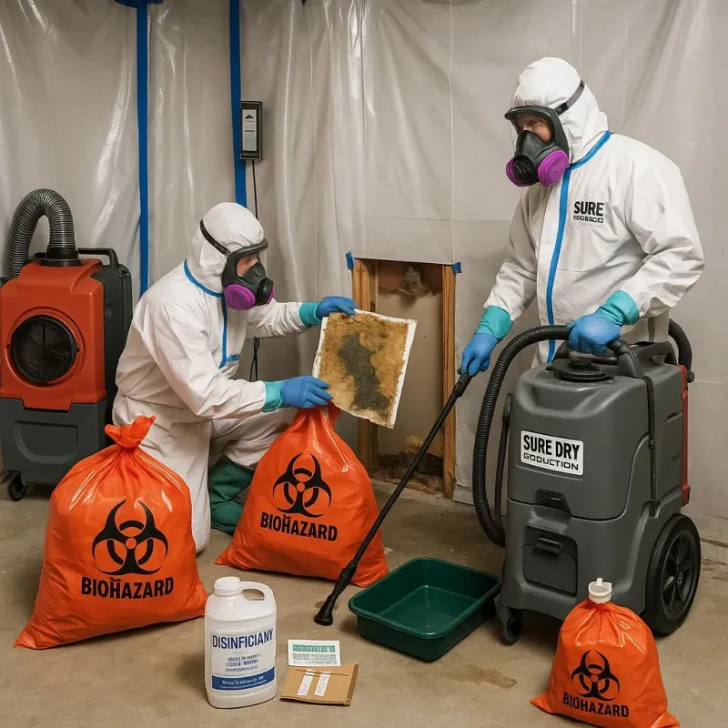 Contaminated Water Handling Protocols process in Shandon, CA